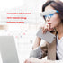red and blue light therapy glasses (2 in 1) for SAD winter blues